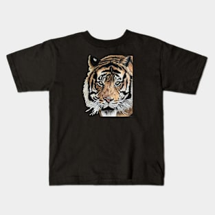 Tiger Drawing Kids T-Shirt